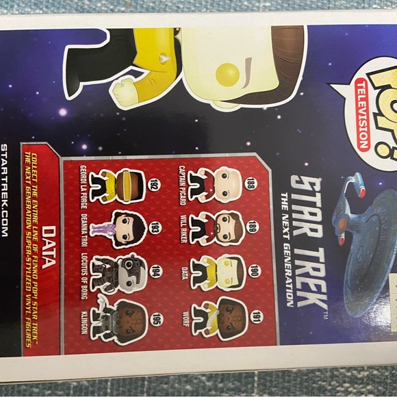New Star Trek Data Funko Pop! - Picture 3 of 7